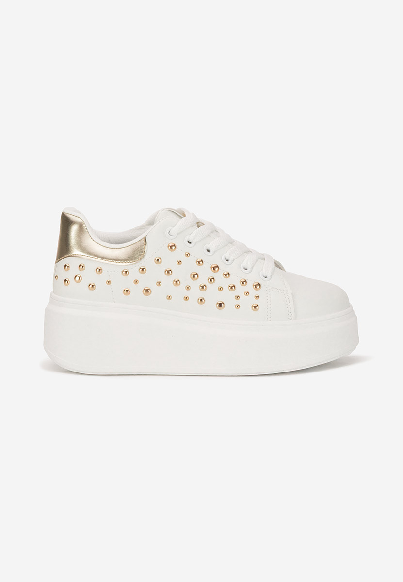 Sneakers με πλατφόρμα Lindalia V3 λευκά