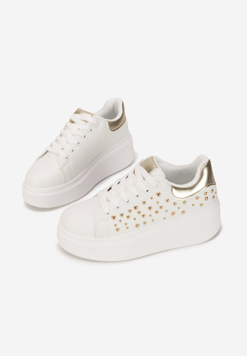 Sneakers με πλατφόρμα Lindalia V3 λευκά