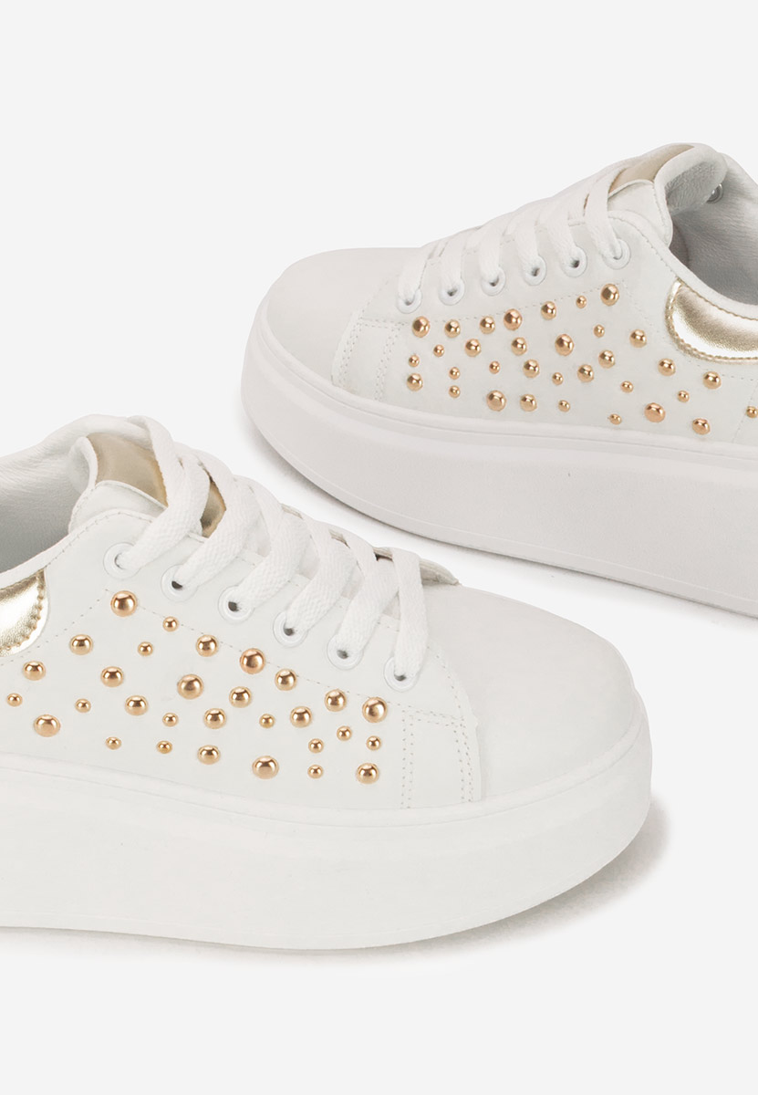 Sneakers με πλατφόρμα Lindalia V3 λευκά