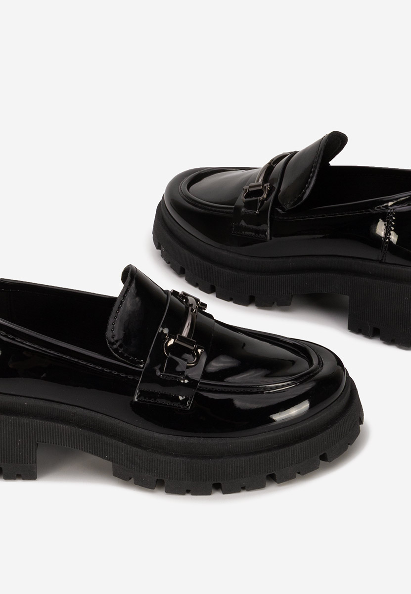 Loafers γυναικεια Elvilia μαύρα