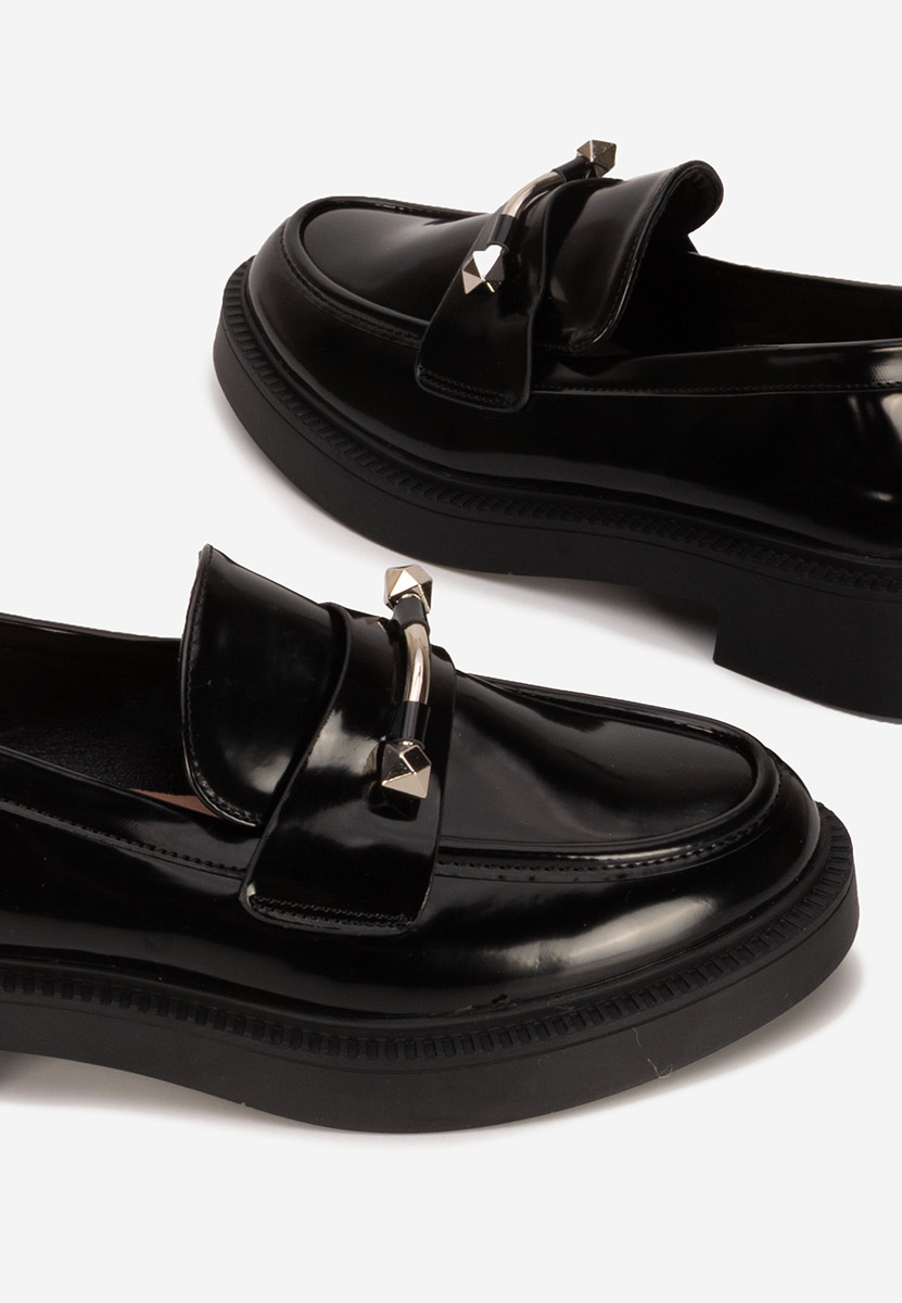 Loafers γυναικεια Letissia μαύρα