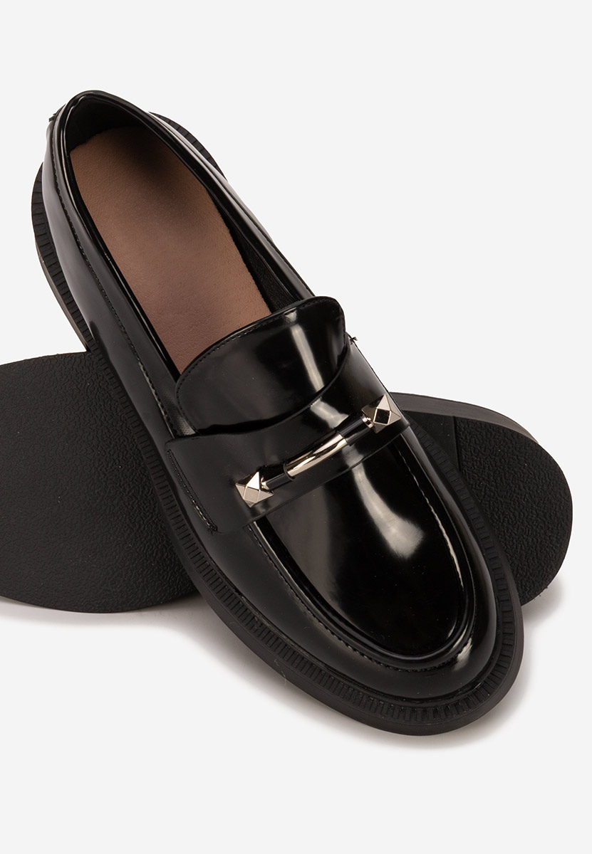 Loafers γυναικεια Letissia μαύρα