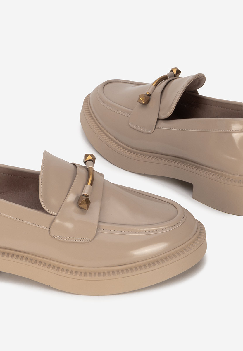 Loafers γυναικεια Letissia μπεζ