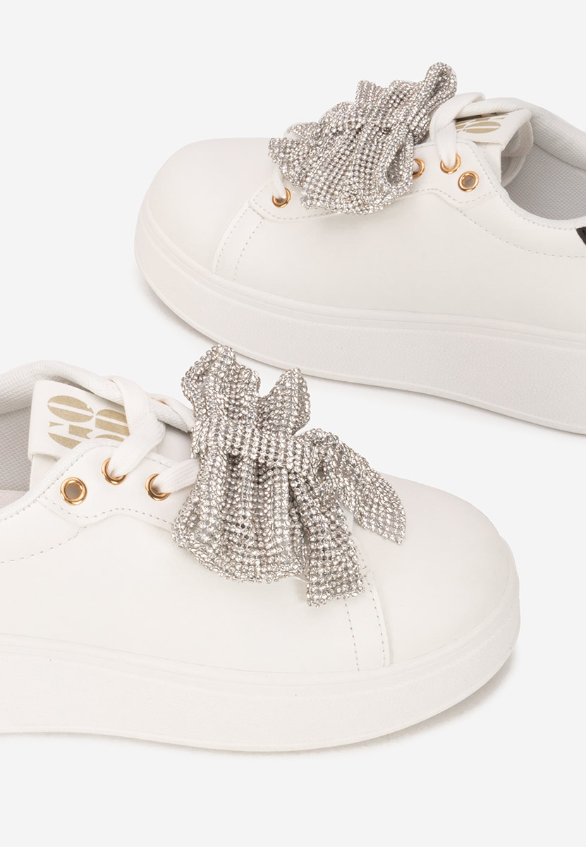 Sneakers με πλατφόρμα Hermila V3 λευκά