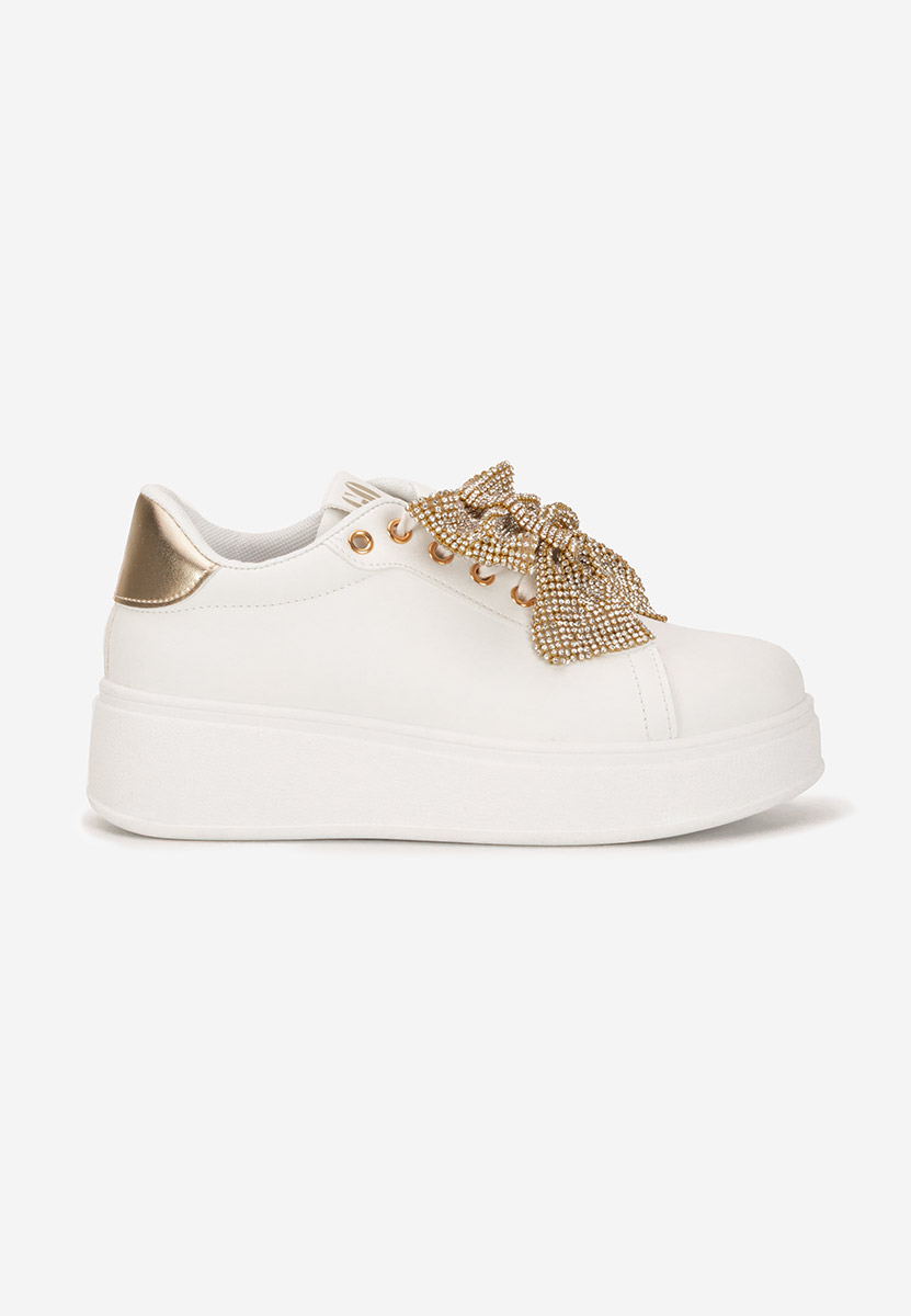 Sneakers με πλατφόρμα Hermila V2 λευκά