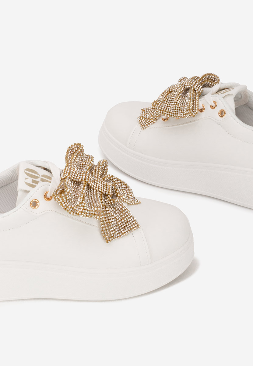 Sneakers με πλατφόρμα Hermila V2 λευκά