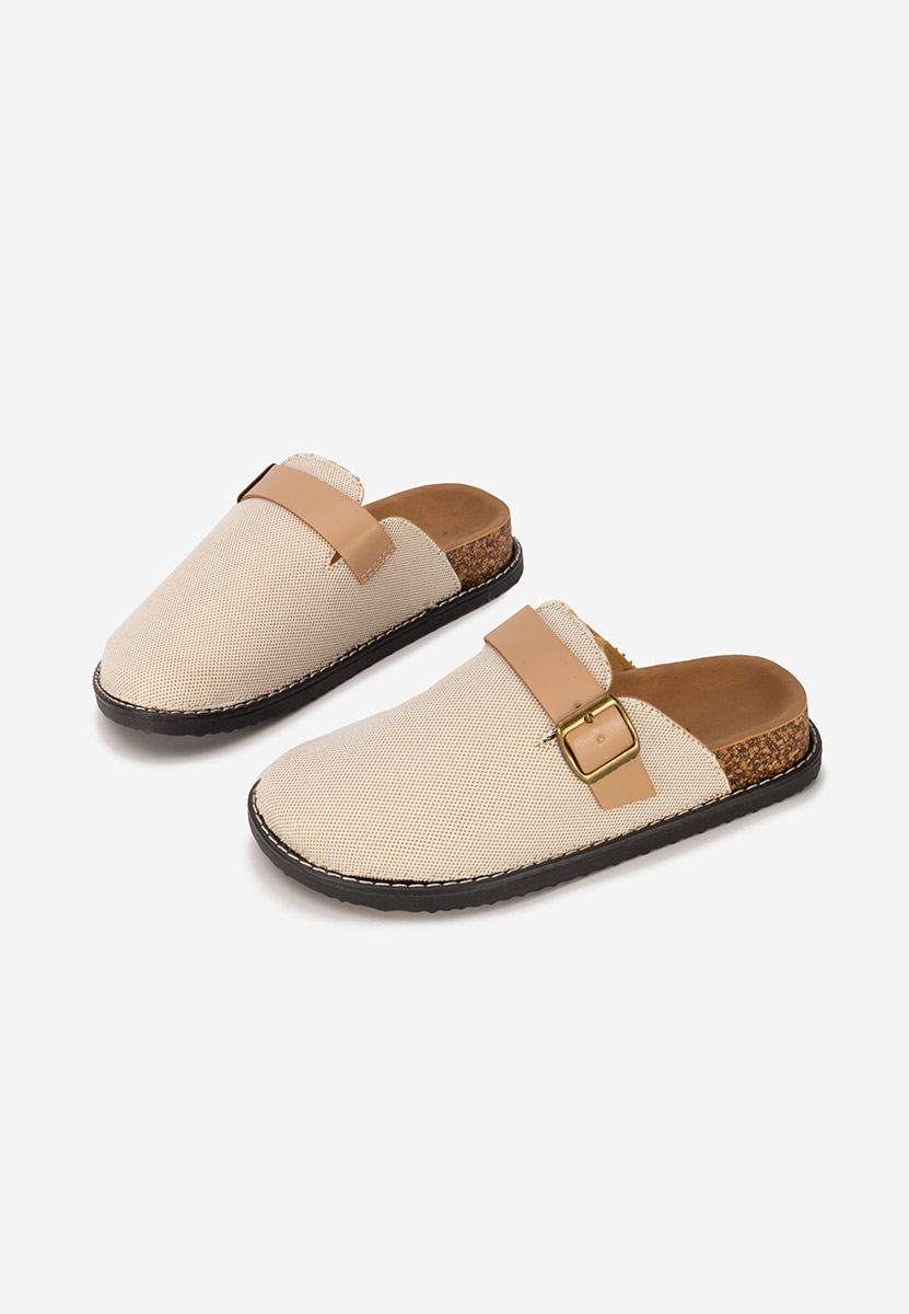 Mules γυναικεια Pamela V3 μπεζ