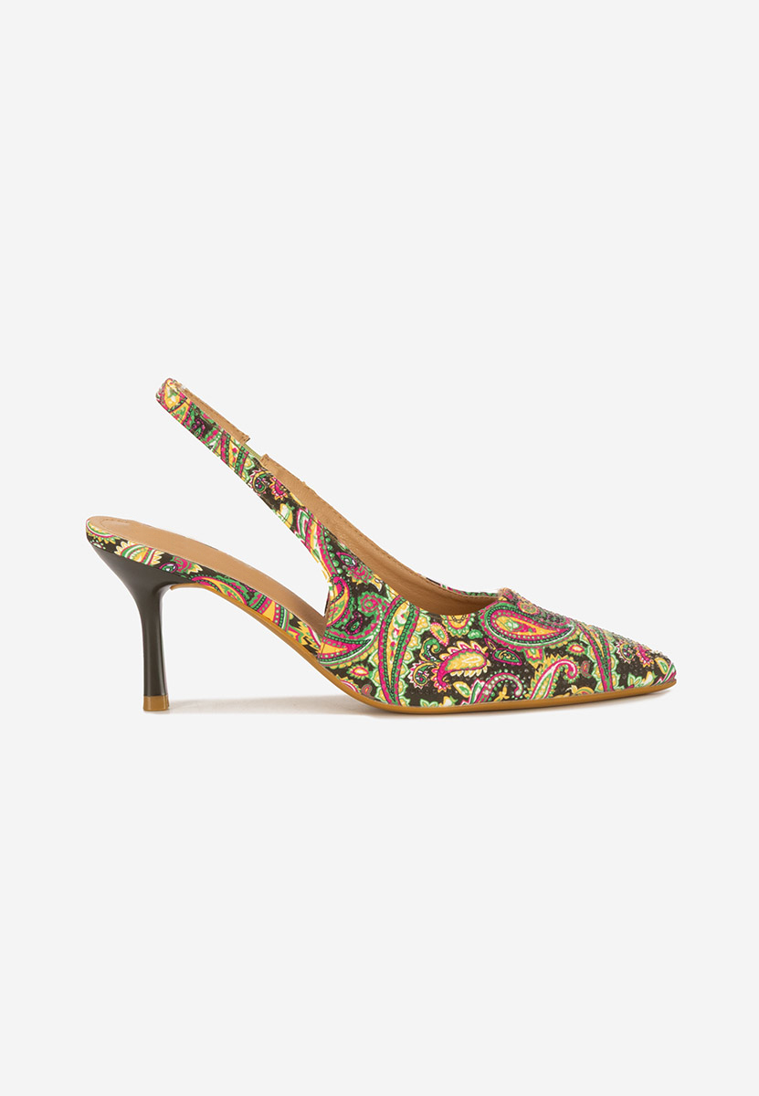 Γόβες slingback Ivorya πολυχρωμο