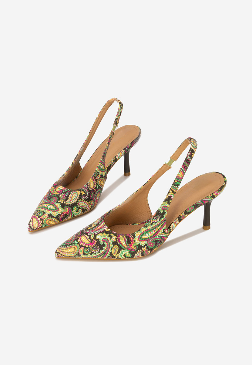 Γόβες slingback Ivorya πολυχρωμο