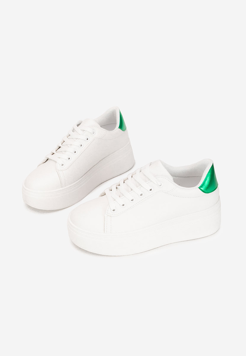 Sneakers με πλατφόρμα Albea V3 λευκά