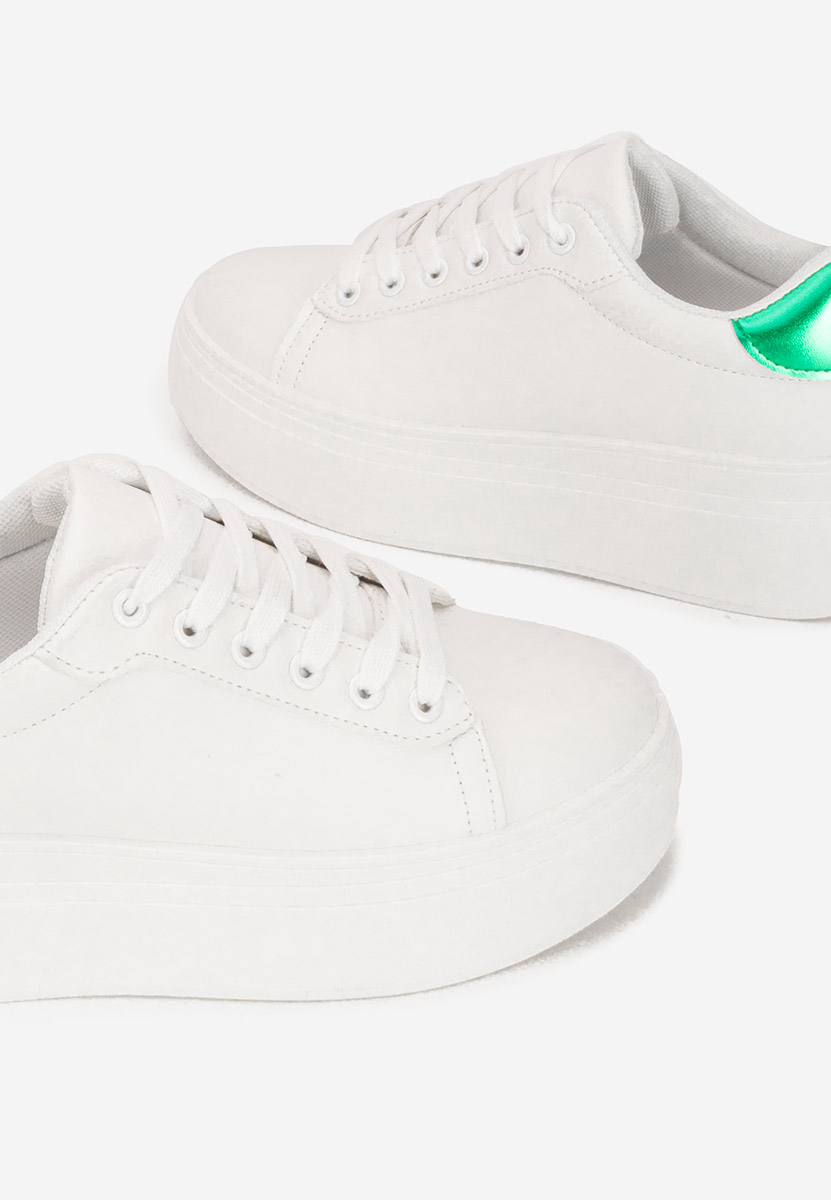 Sneakers με πλατφόρμα Albea V3 λευκά