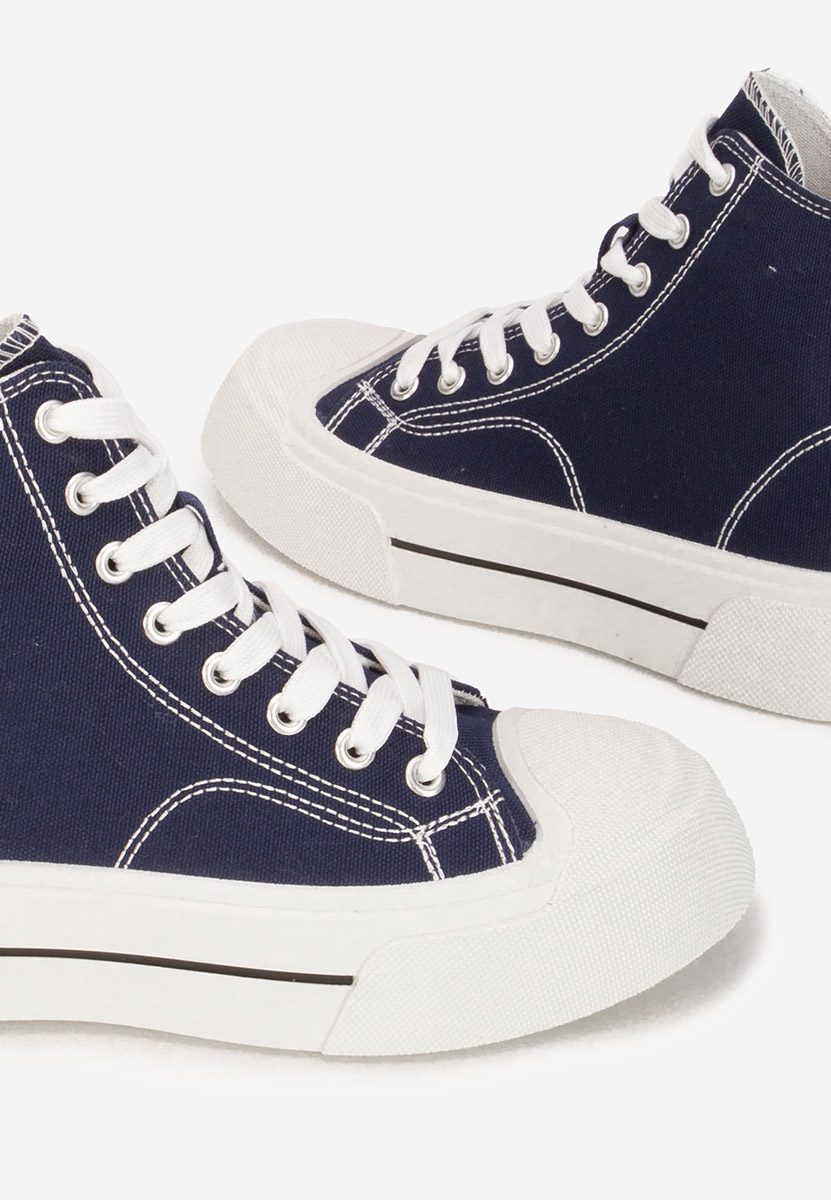 Γυναικεία sneakers αστραγάλο Minoda μπλε