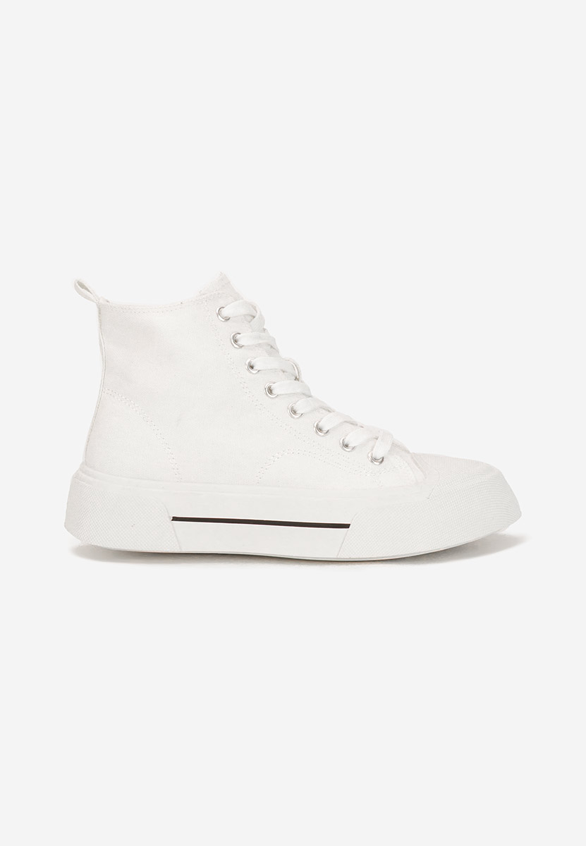 Γυναικεία sneakers αστραγάλο Minoda λευκά