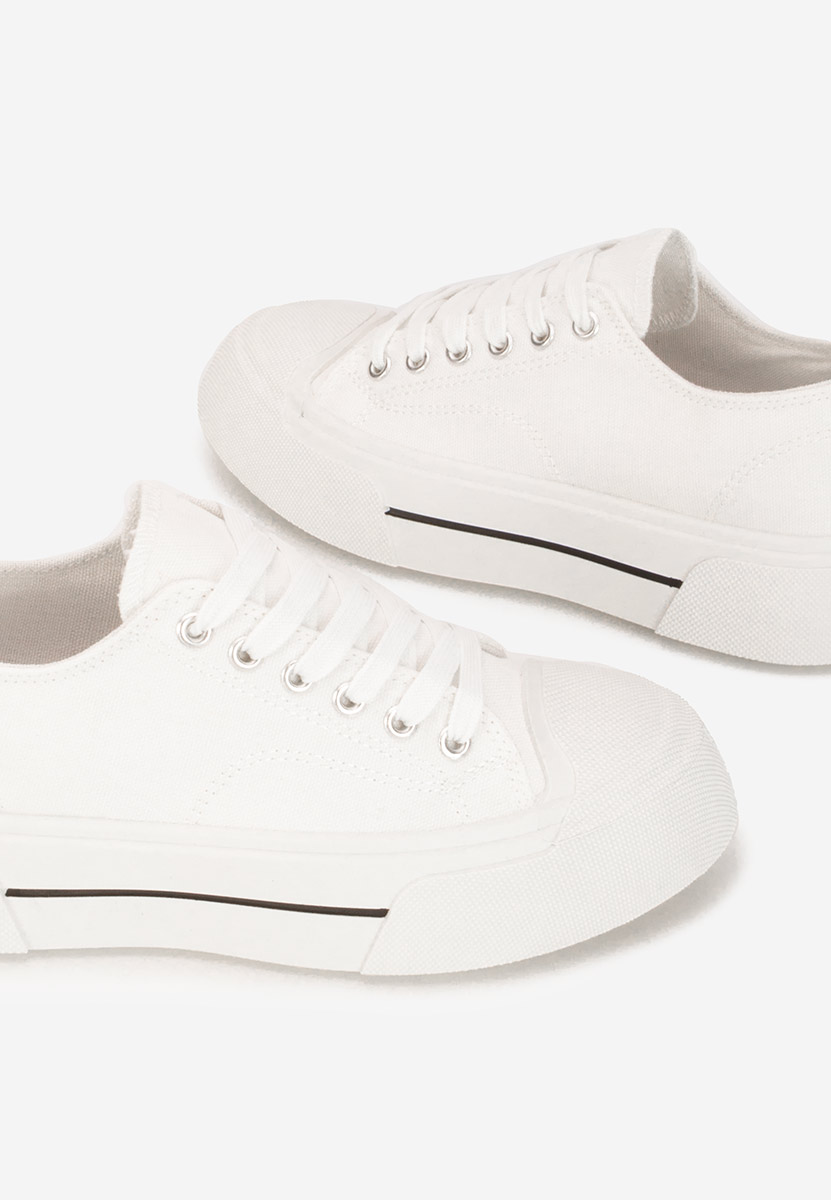 Γυναικεία sneakers Jessia λευκά