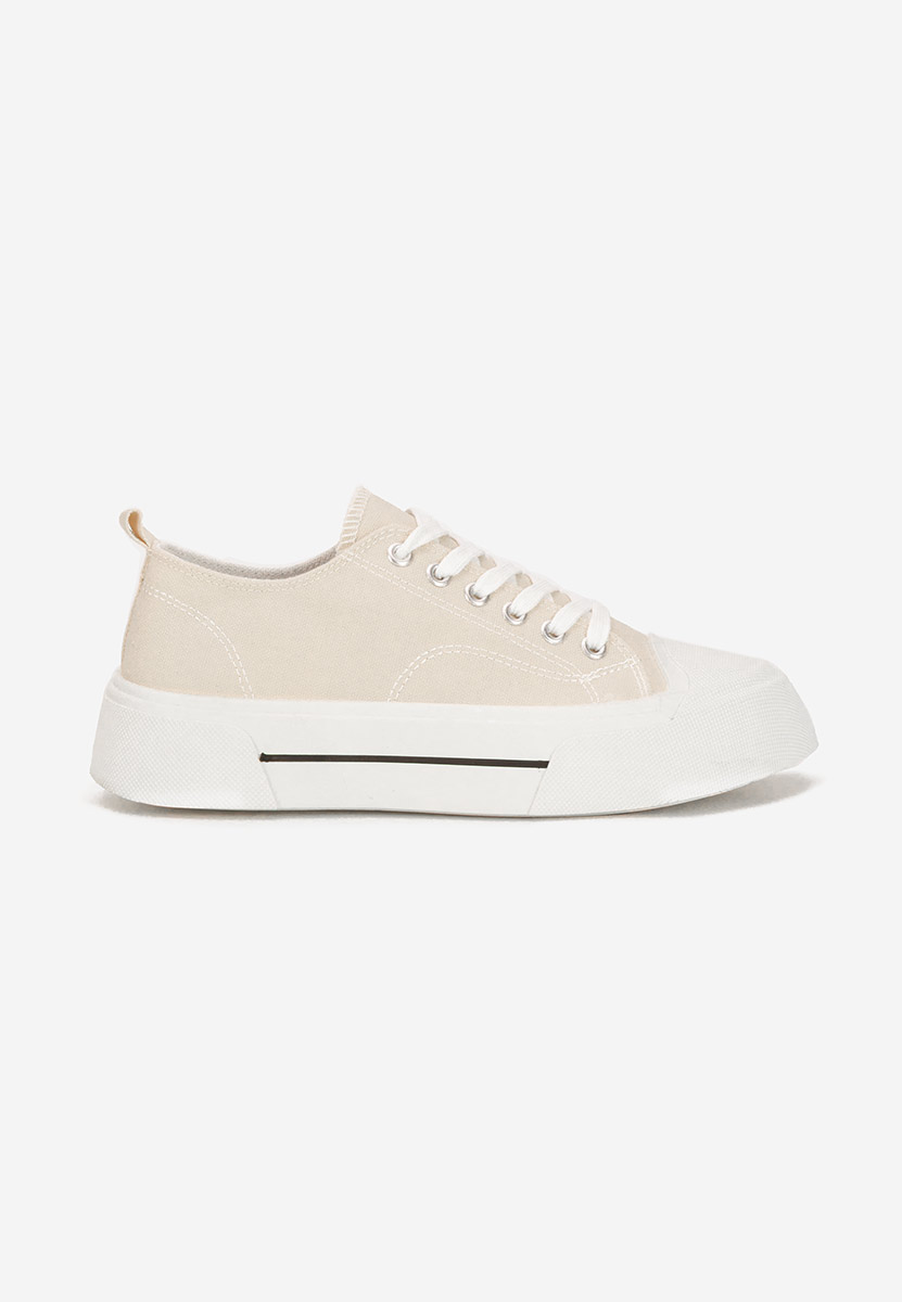 Γυναικεία sneakers Jessia μπεζ