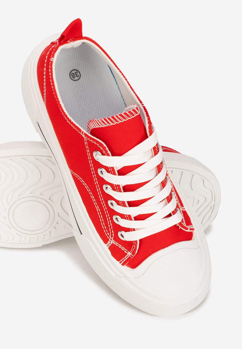 Γυναικεία sneakers Jessia κοκκινο