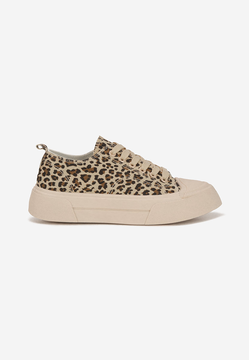 Γυναικεία sneakers Jessia λεοπαρ