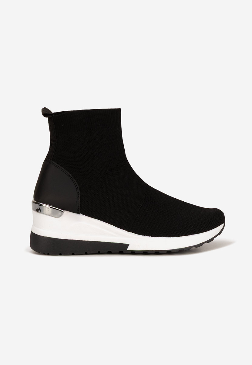 Sneakers με κάλτσα Jessina μαύρα