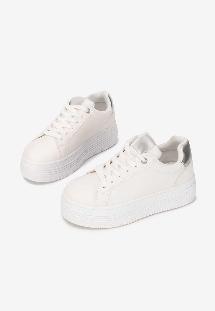 Sneakers με πλατφόρμα Sidoneya V2 λευκά