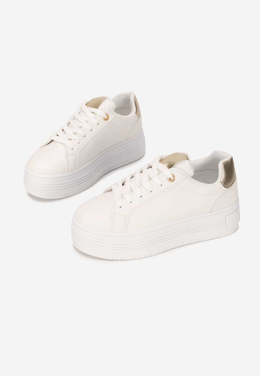 Sneakers με πλατφόρμα Sidoneya V3 λευκά