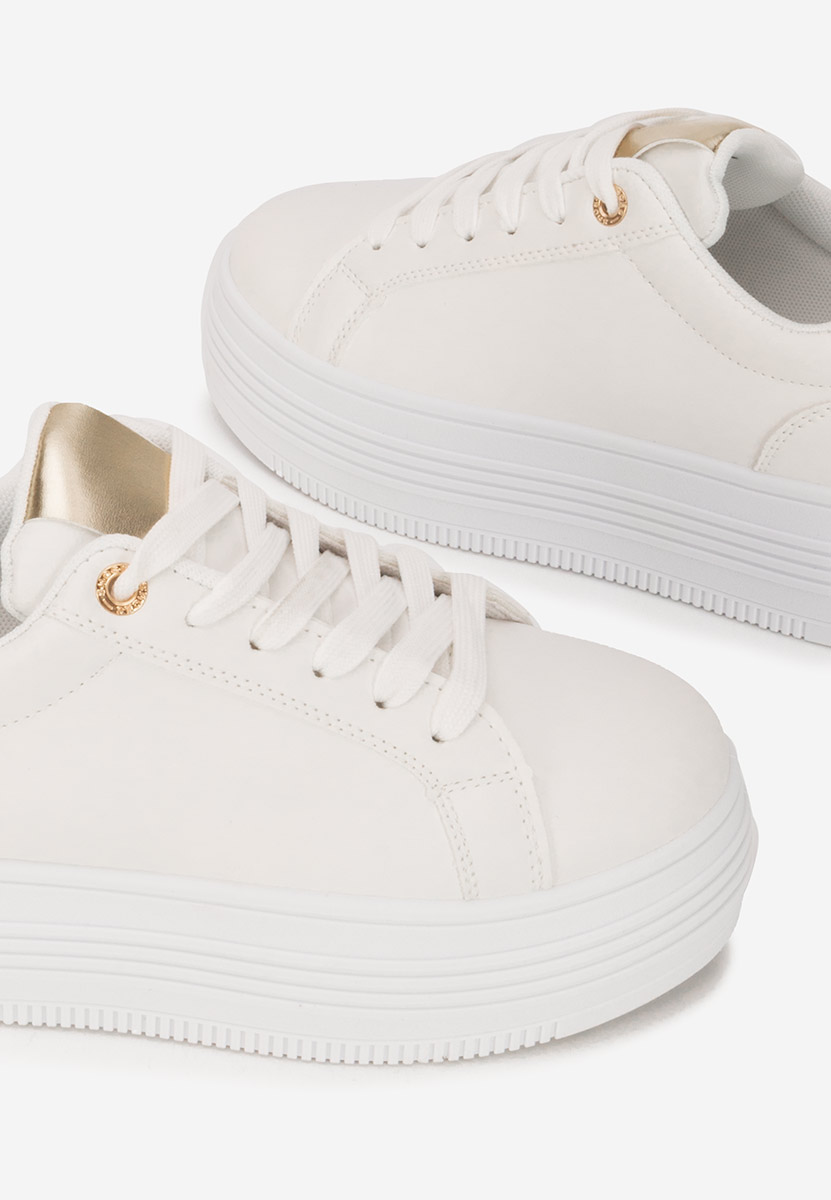 Sneakers με πλατφόρμα Sidoneya V3 λευκά