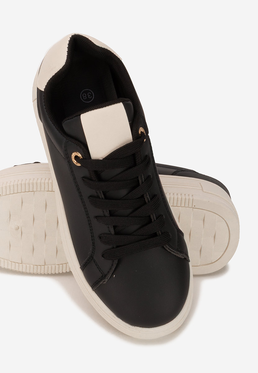 Sneakers με πλατφόρμα Sidoneya μαύρα