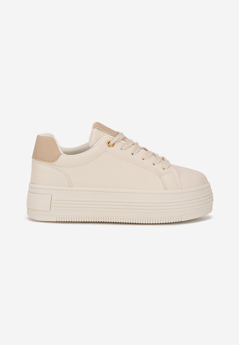 Sneakers με πλατφόρμα Sidoneya μπεζ