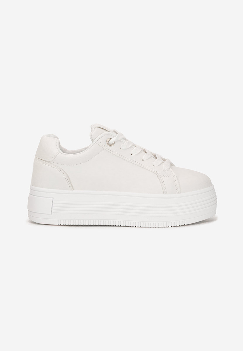 Sneakers με πλατφόρμα Sidoneya λευκά