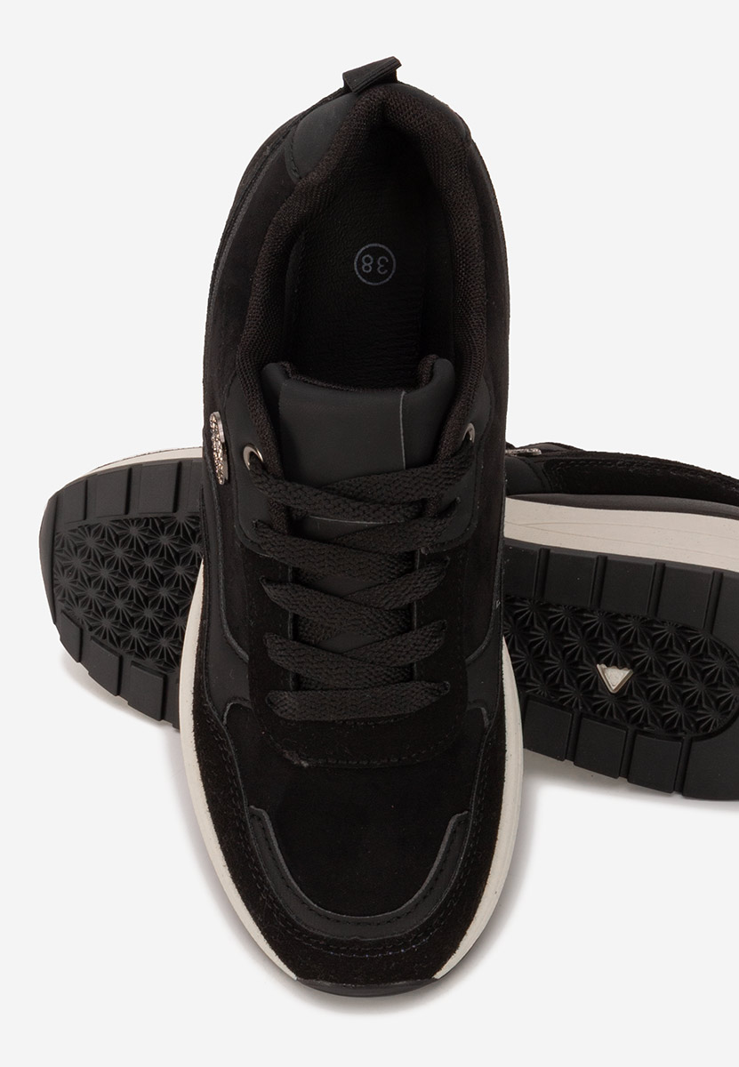 Sneakers με πλατφόρμα Sindya μαύρα