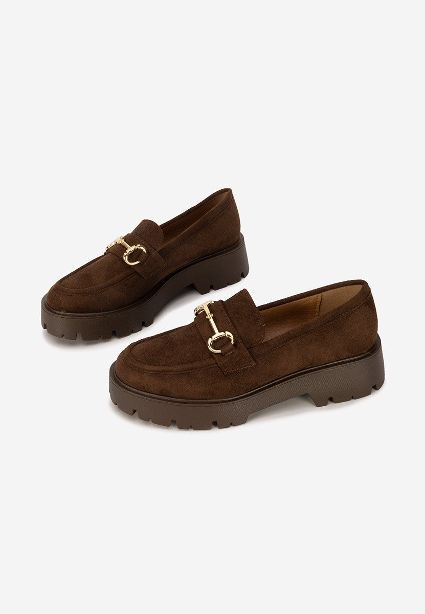 Loafers γυναικεια Belvina καφε