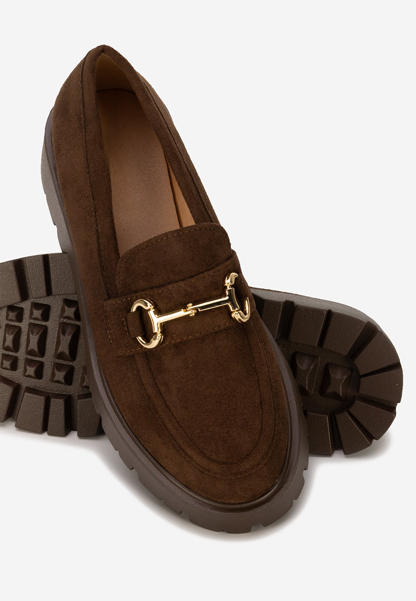 Loafers γυναικεια Belvina καφε