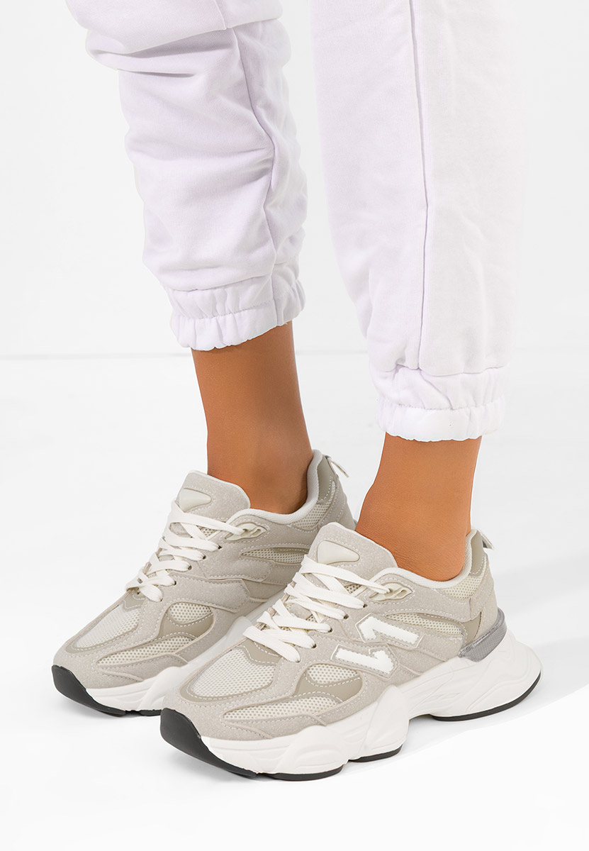 Sneakers γυναικεια Nailyn μπεζ