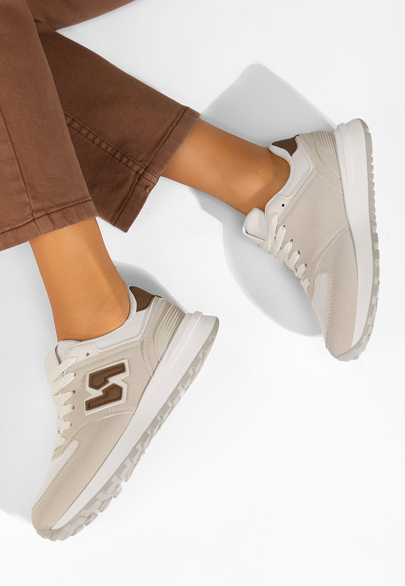 Sneakers γυναικεια Neilina μπεζ