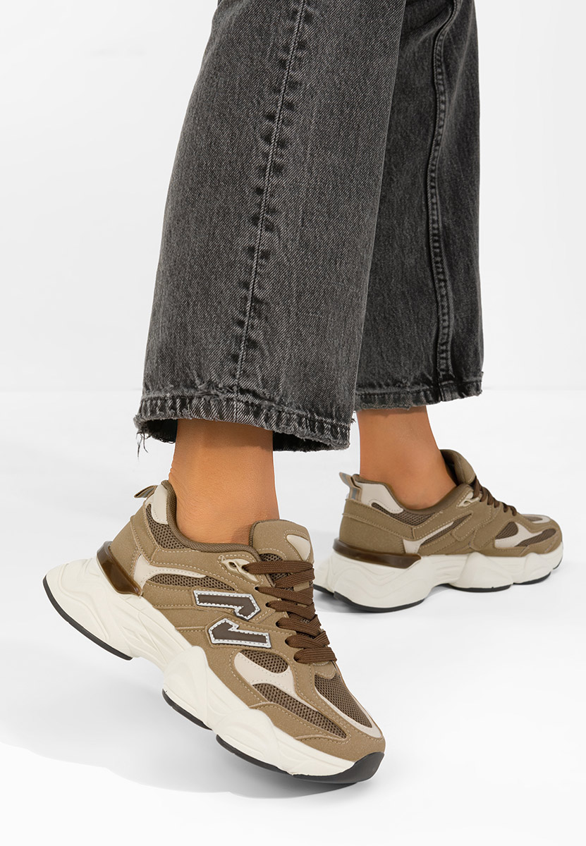 Sneakers γυναικεια Nailyn χακι