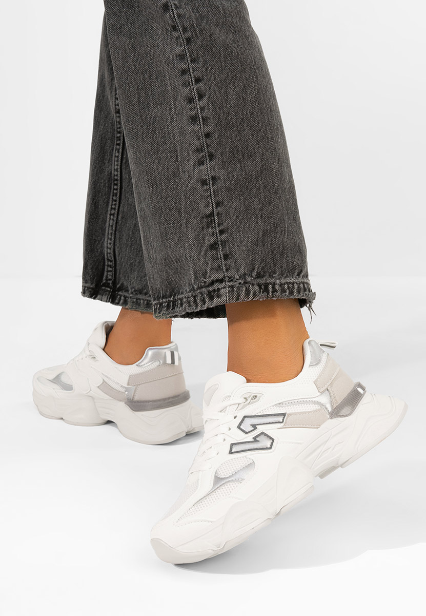 Sneakers γυναικεια Nailyn λευκά