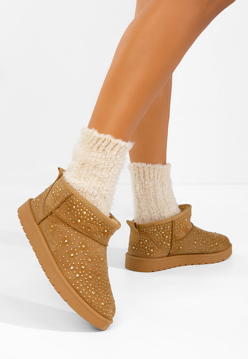Μπότες τύπου UGG Alkia ταμπά