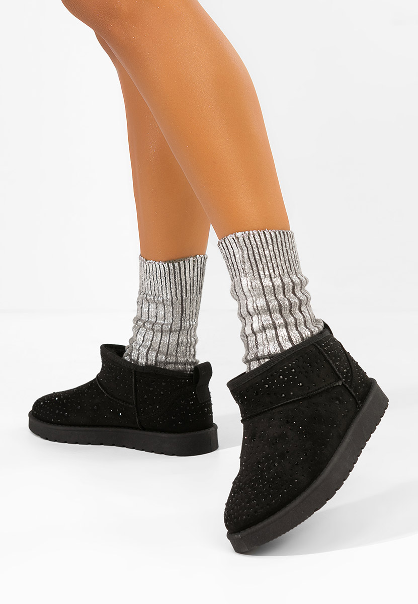 Μπότες τύπου UGG Alkia Μαύρα
