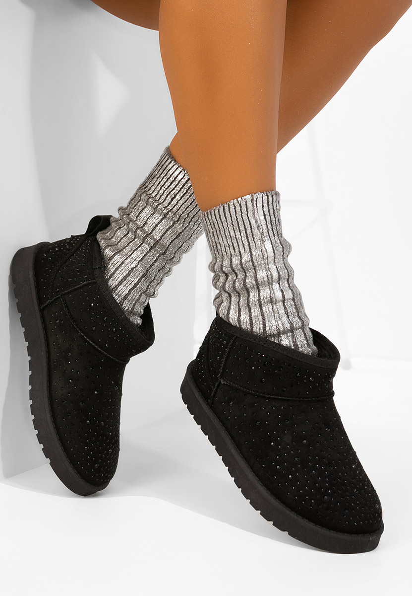 Μπότες τύπου UGG Alkia Μαύρα