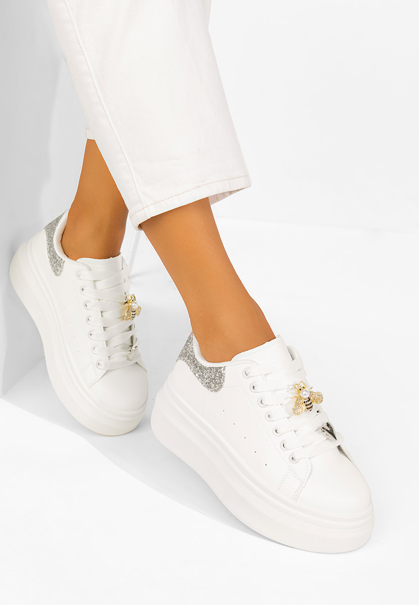 Sneakers με πλατφόρμα Medelia V3 λευκά