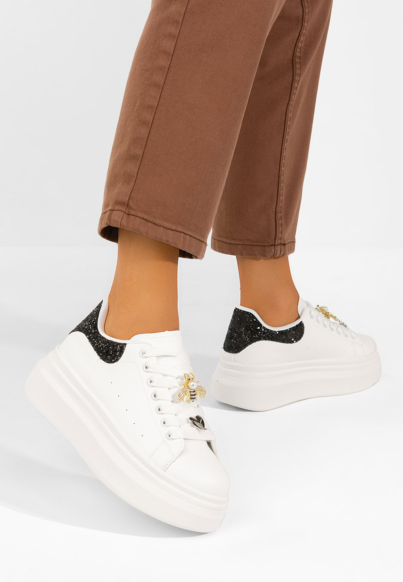 Sneakers με πλατφόρμα Medelia V4 λευκά