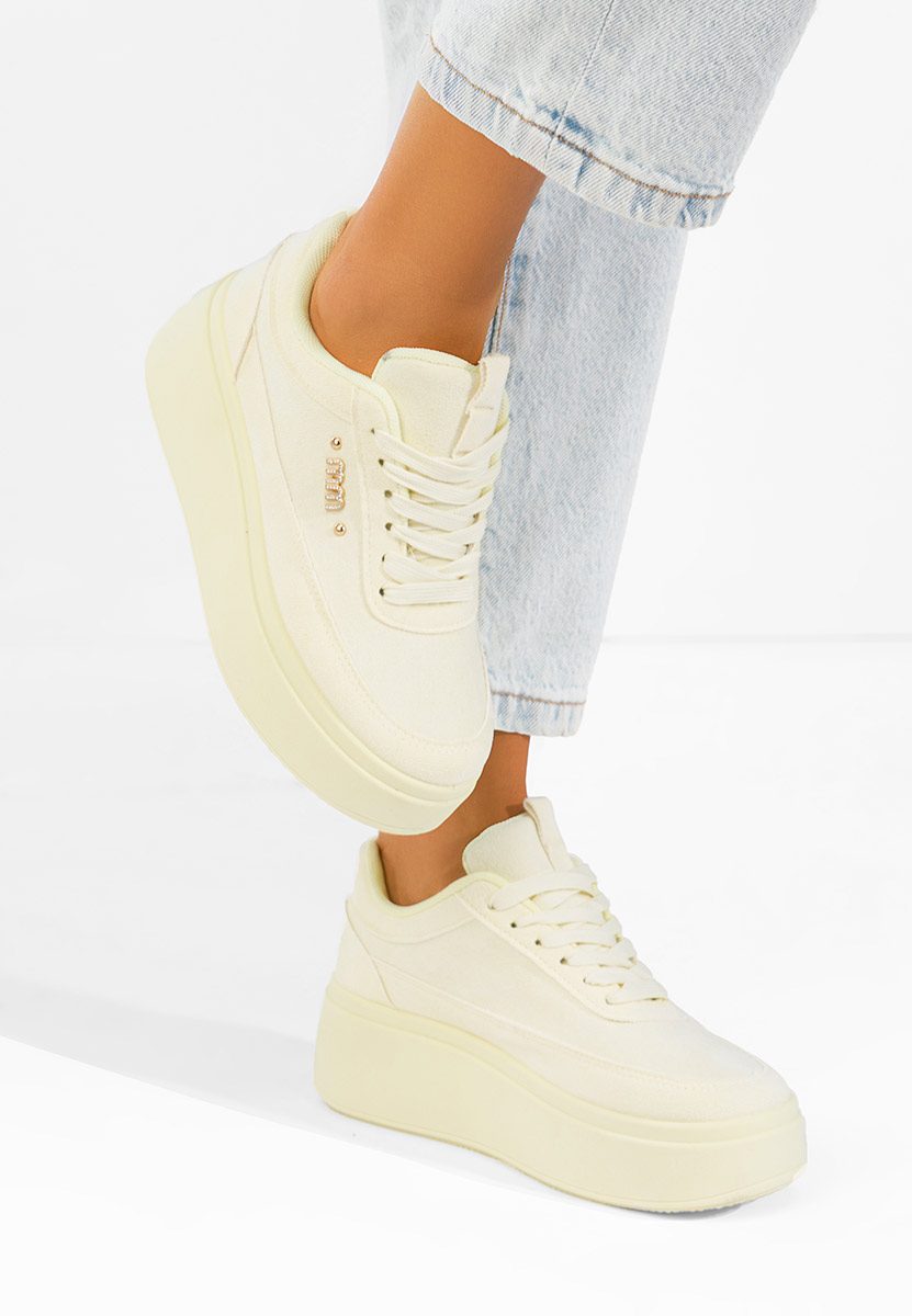 Sneakers με πλατφόρμα Misheya Κιντρινο