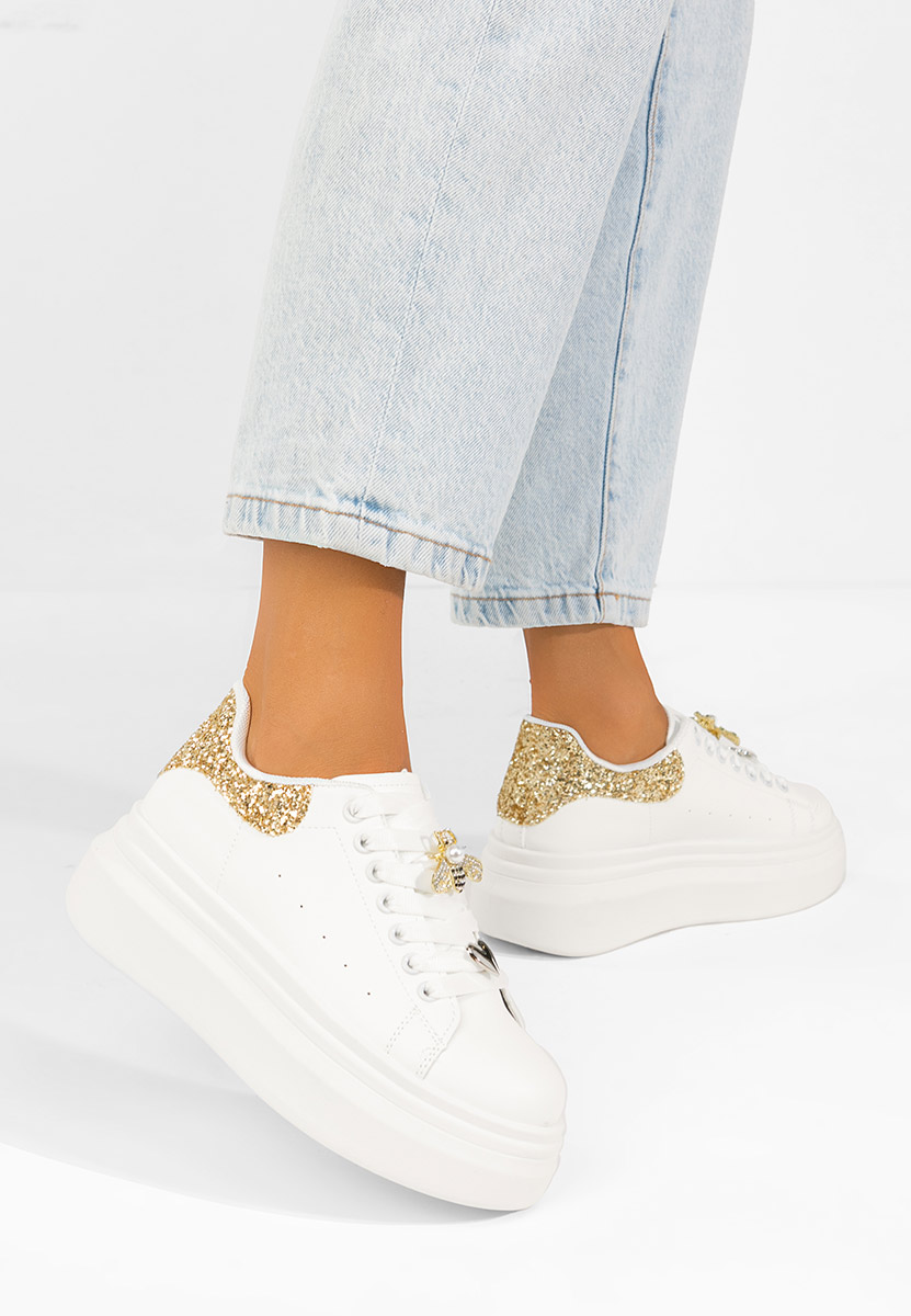Sneakers με πλατφόρμα Medelia V2 λευκά