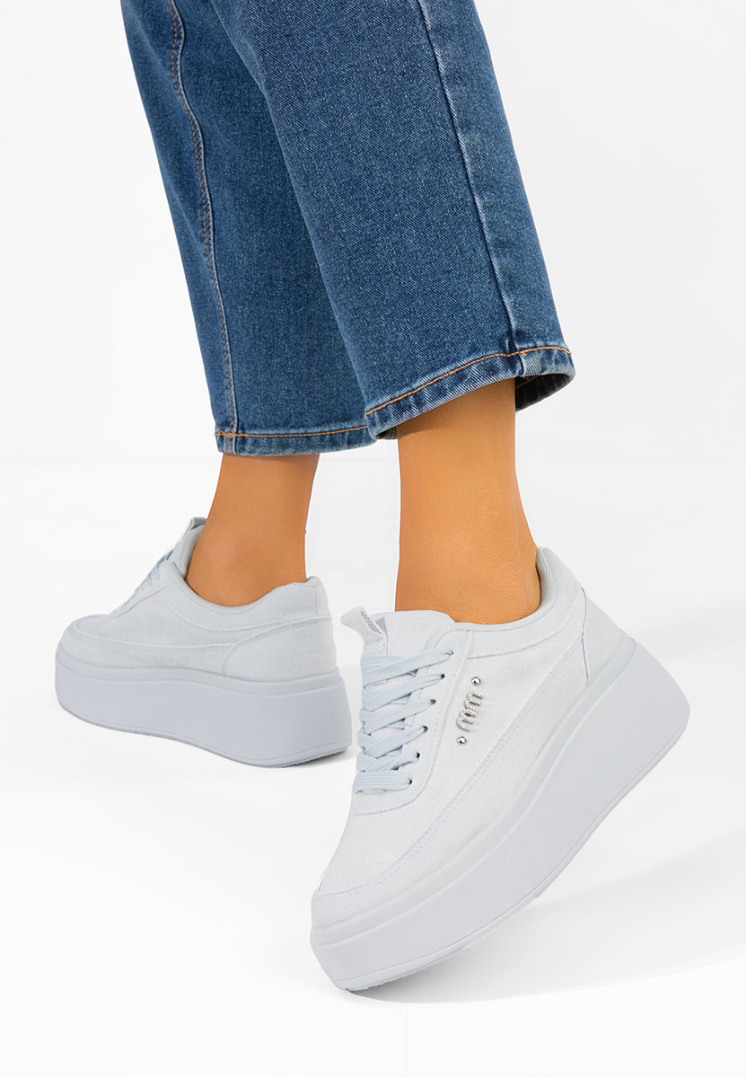 Sneakers με πλατφόρμα Misheya μπλε