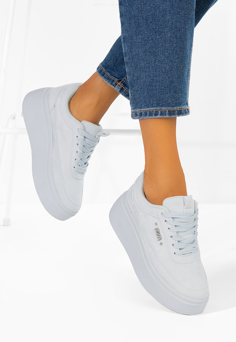 Sneakers με πλατφόρμα Misheya μπλε