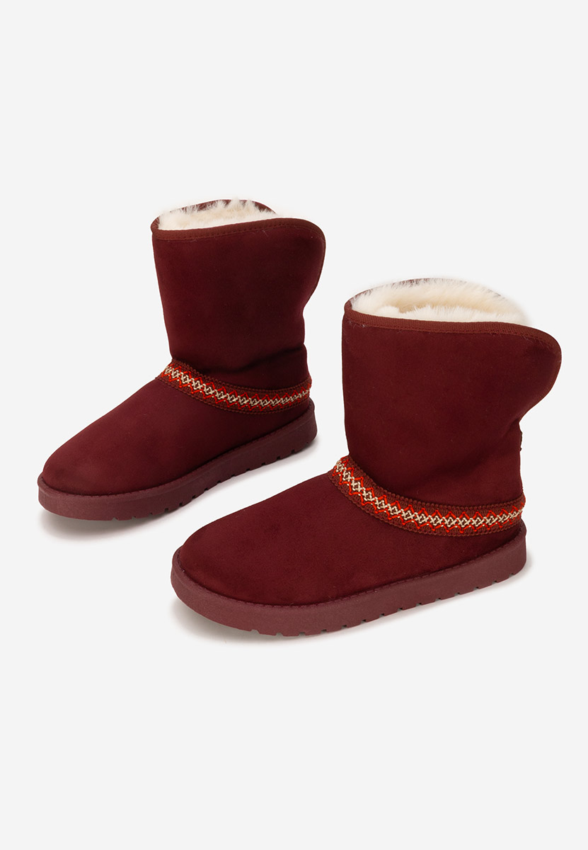 Μπότες τύπου UGG Alura μπορντό