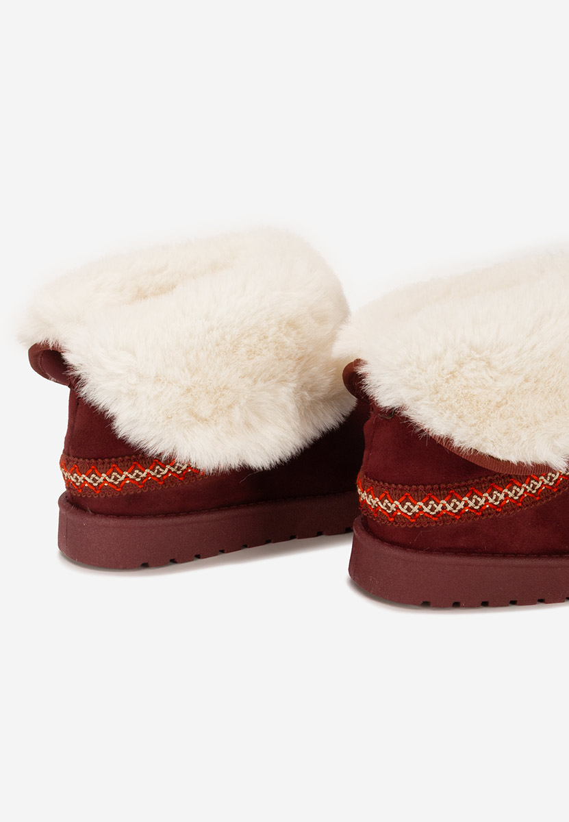 Μπότες τύπου UGG Alura μπορντό