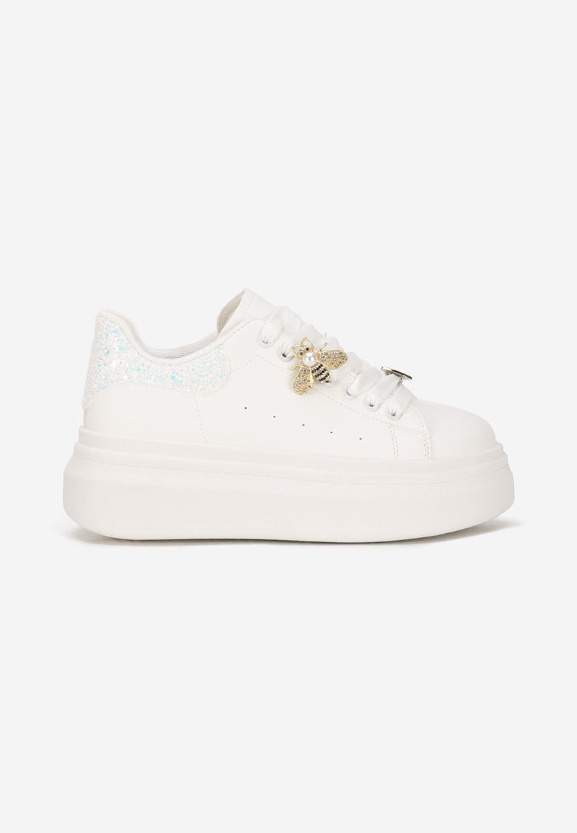 Sneakers με πλατφόρμα Medelia λευκά