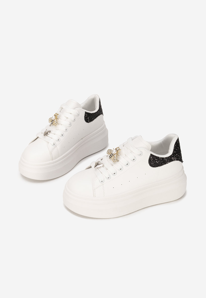 Sneakers με πλατφόρμα Medelia V4 λευκά