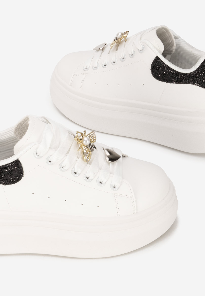 Sneakers με πλατφόρμα Medelia V4 λευκά