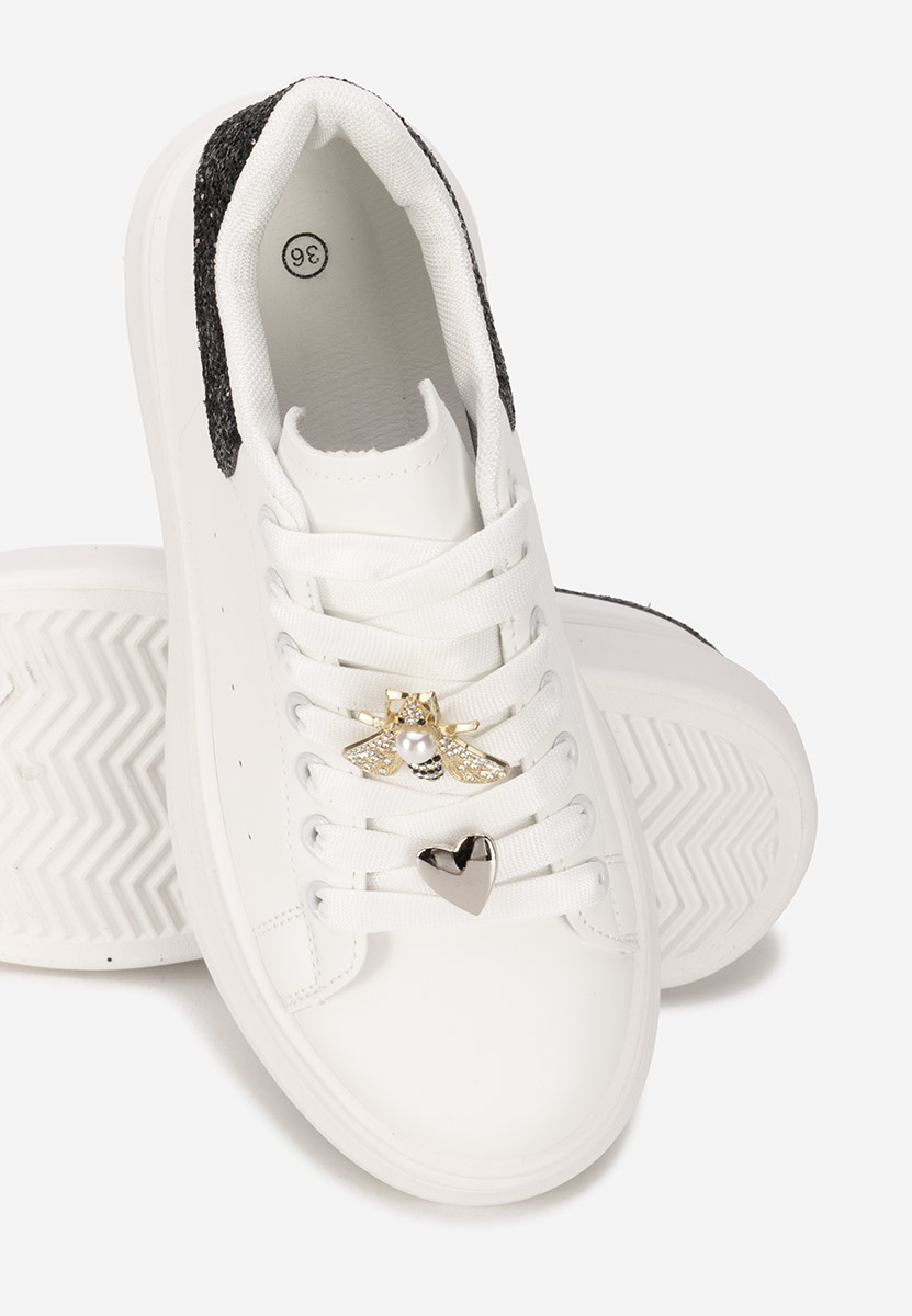 Sneakers με πλατφόρμα Medelia V4 λευκά